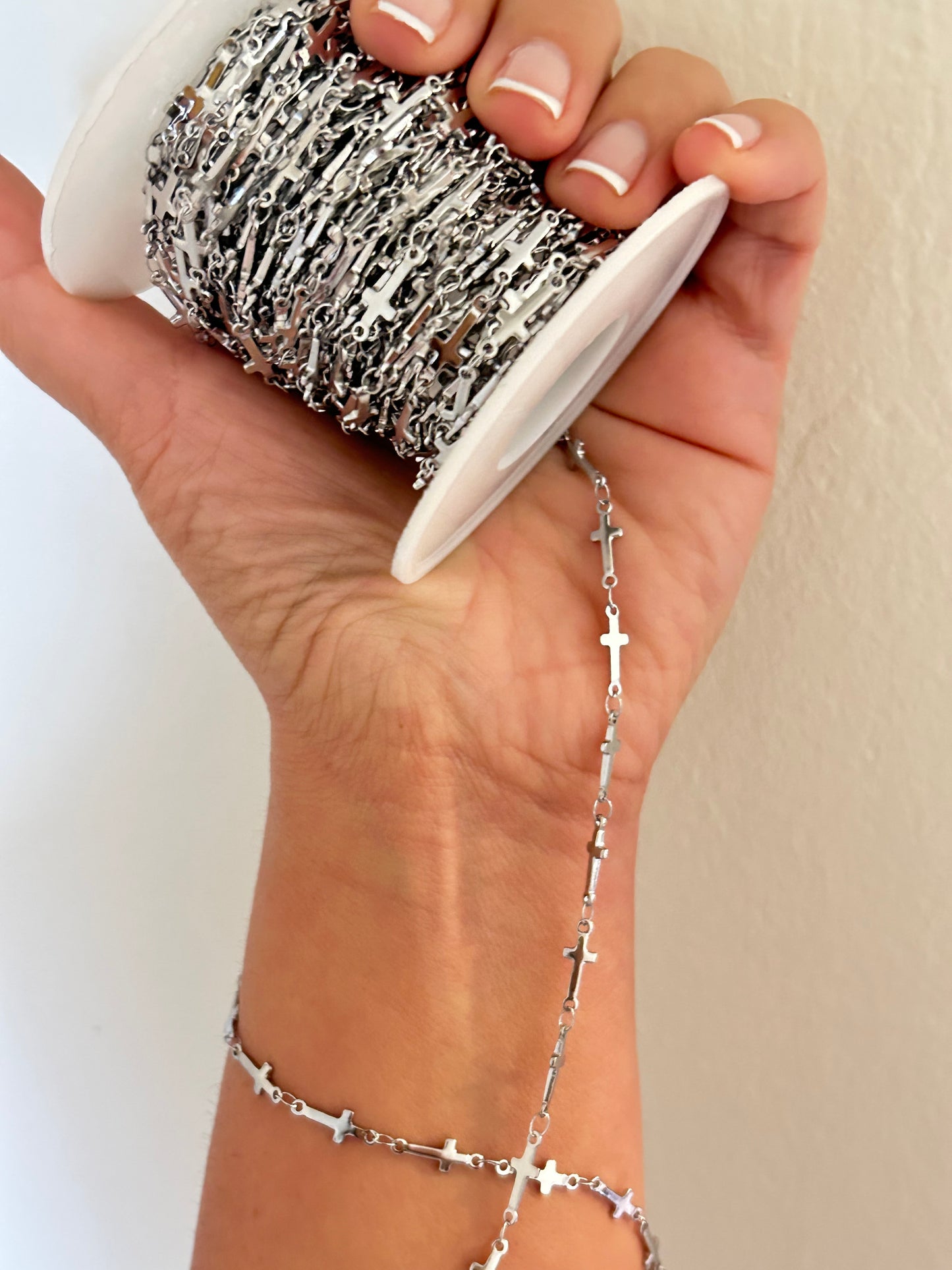 Stainless Steel PVD Coated Cross Connect Chain