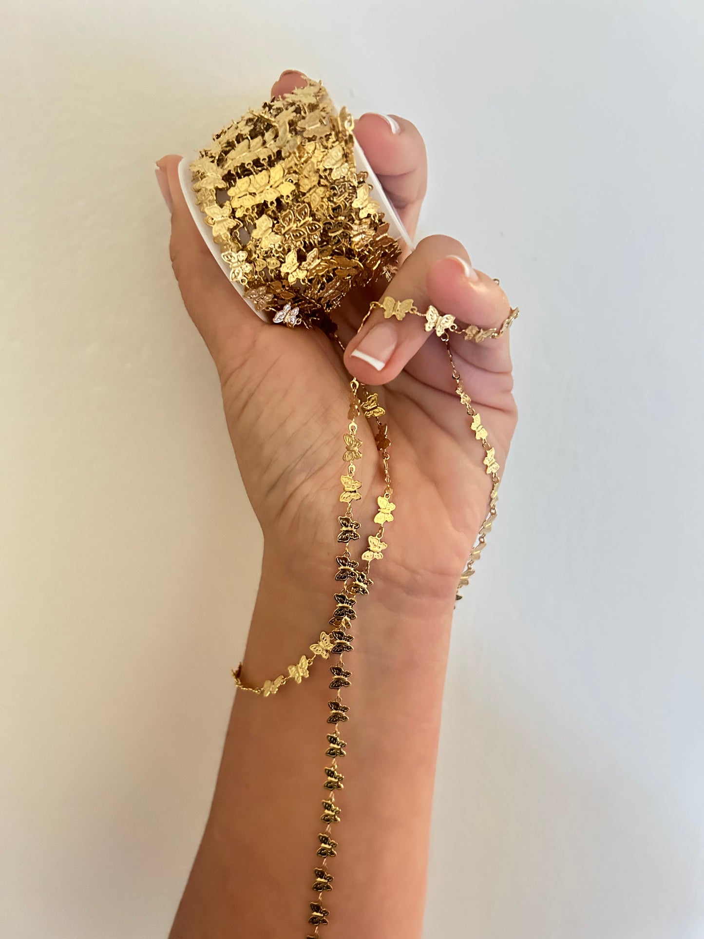 Stainless Steel PVD Coated Butterfly Chain