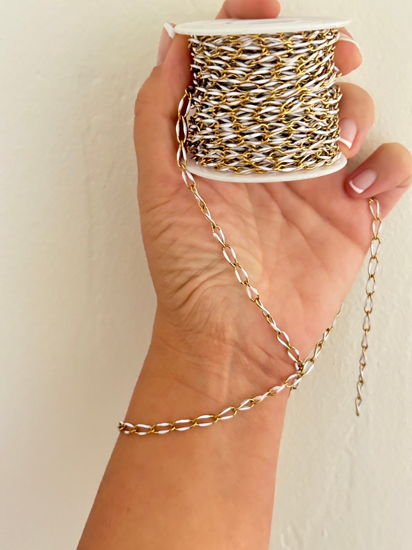 Stainless Steel PVD Coated Enamel Chain