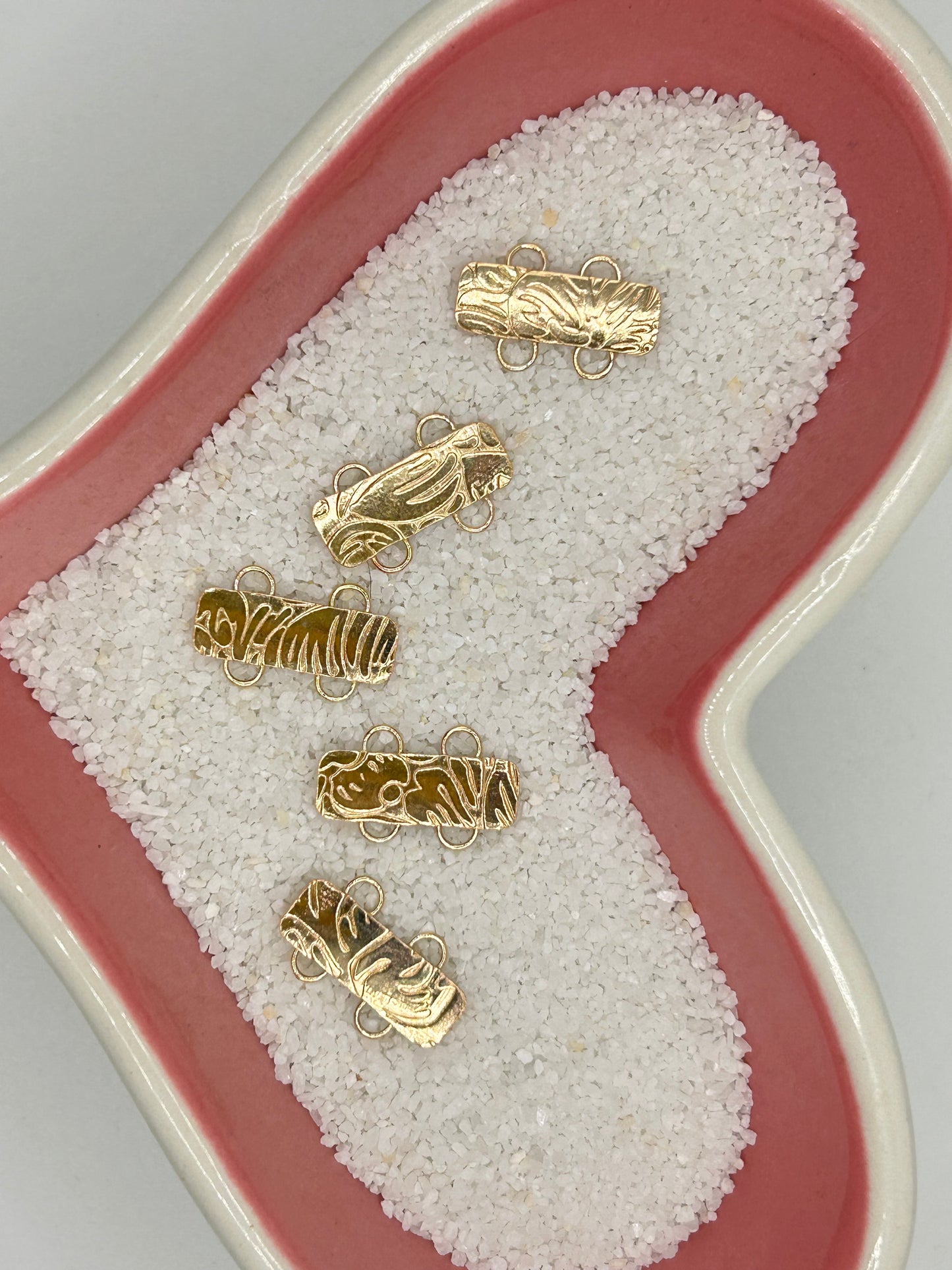 Gold Filled Chain Anchor Connector “The Flora”