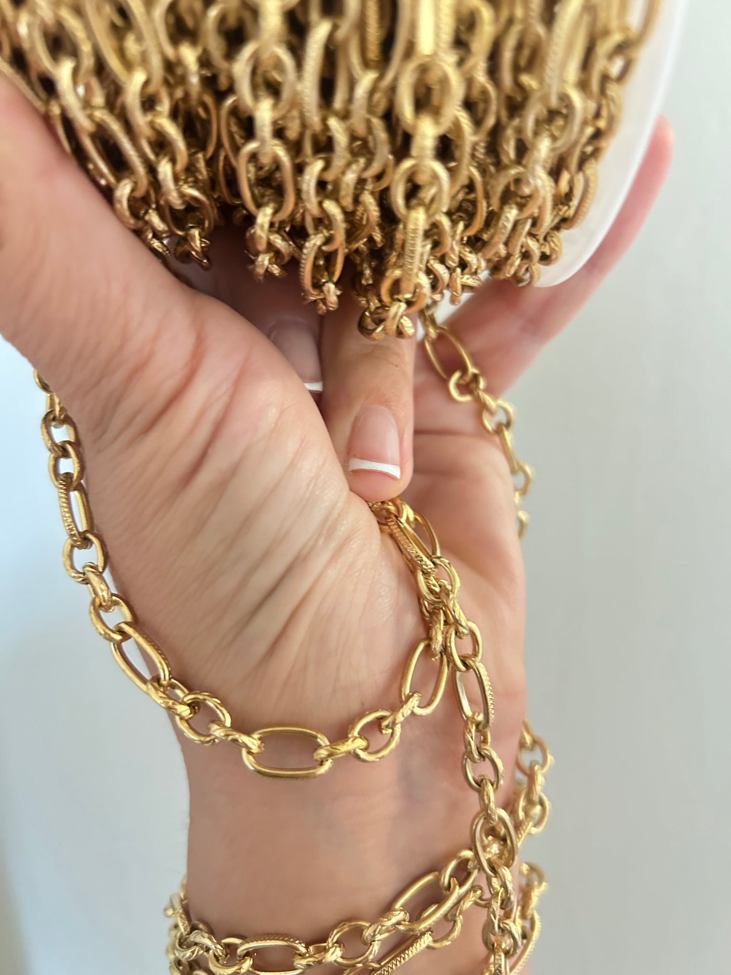 Stainless Steel PVD Coated Twist XL Chain