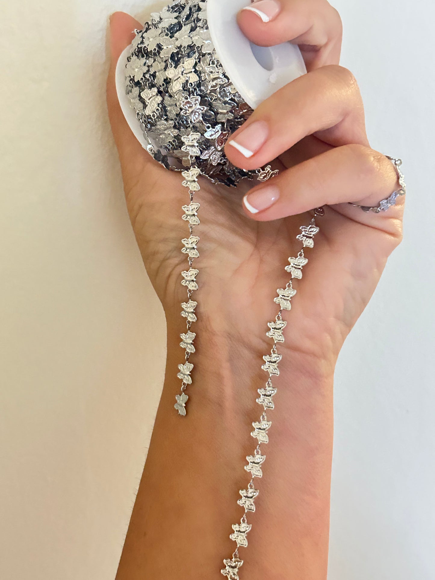 Stainless Steel PVD Coated Butterfly Chain