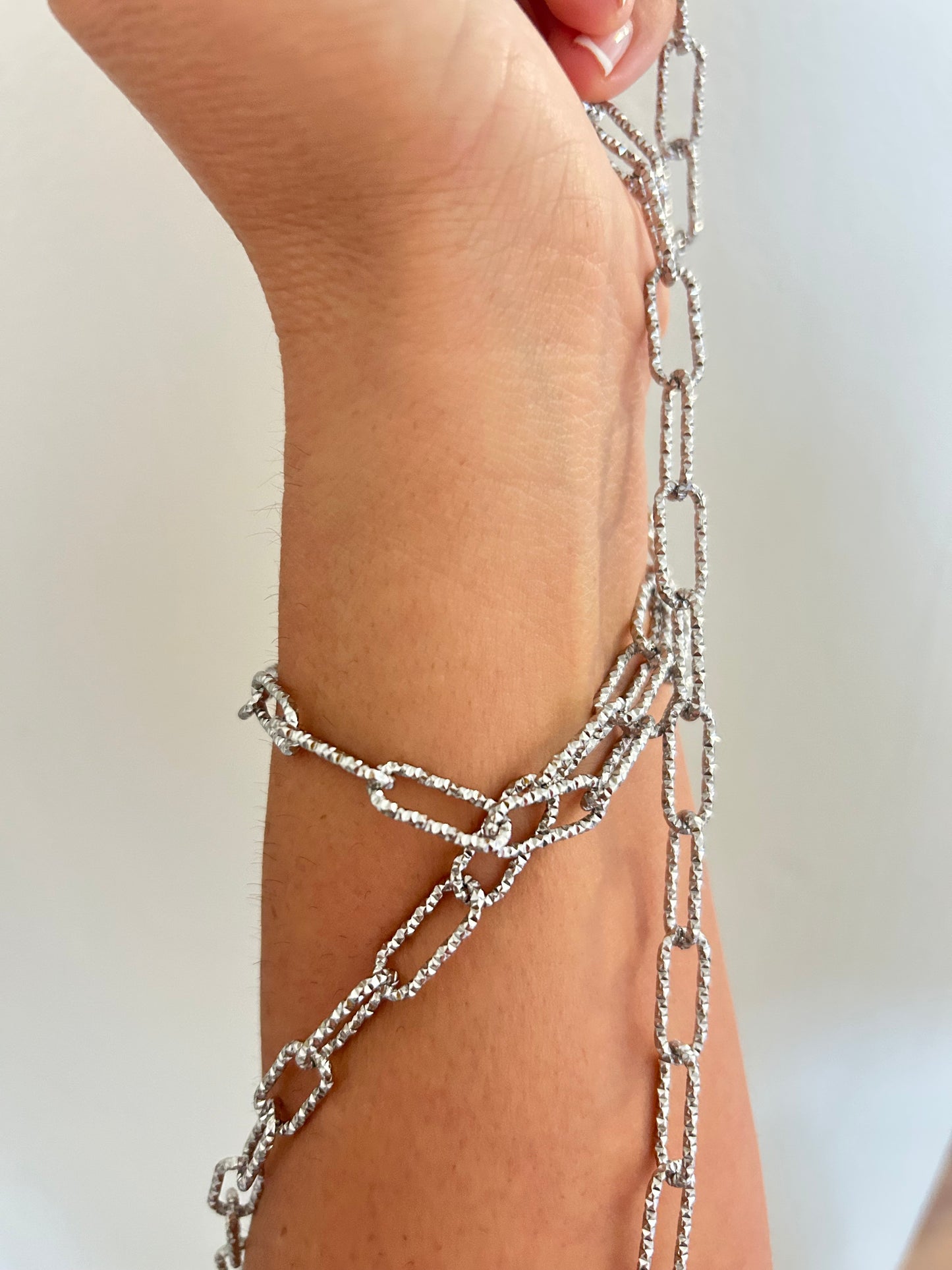 Stainless Steel PVD Coated Sparkle Wire XL Chain