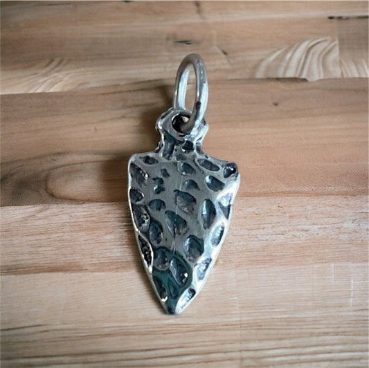 Arrowhead Charm Large Or Small Sterling Silver