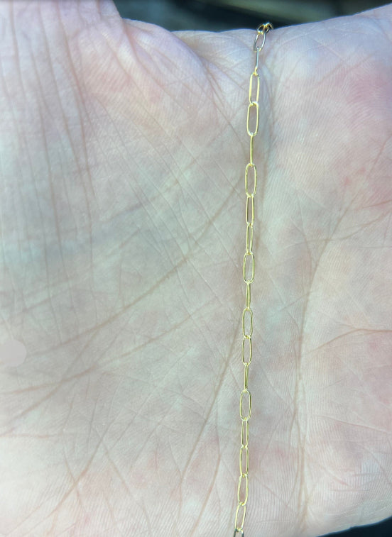 Gold-Filled 1.9mm Oval Cable Chain