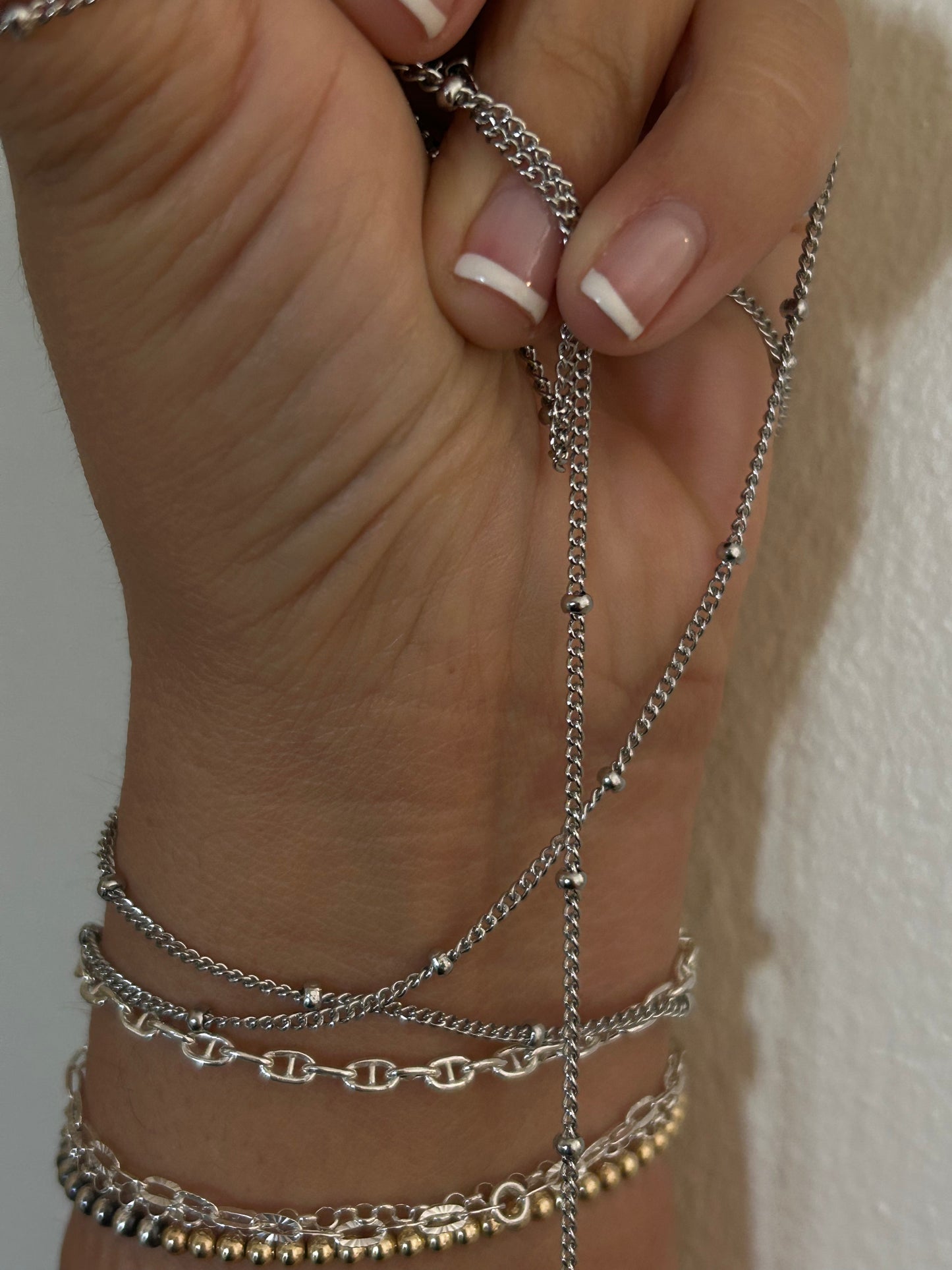 Stainless Steel PVD Coated Double Bead Chain