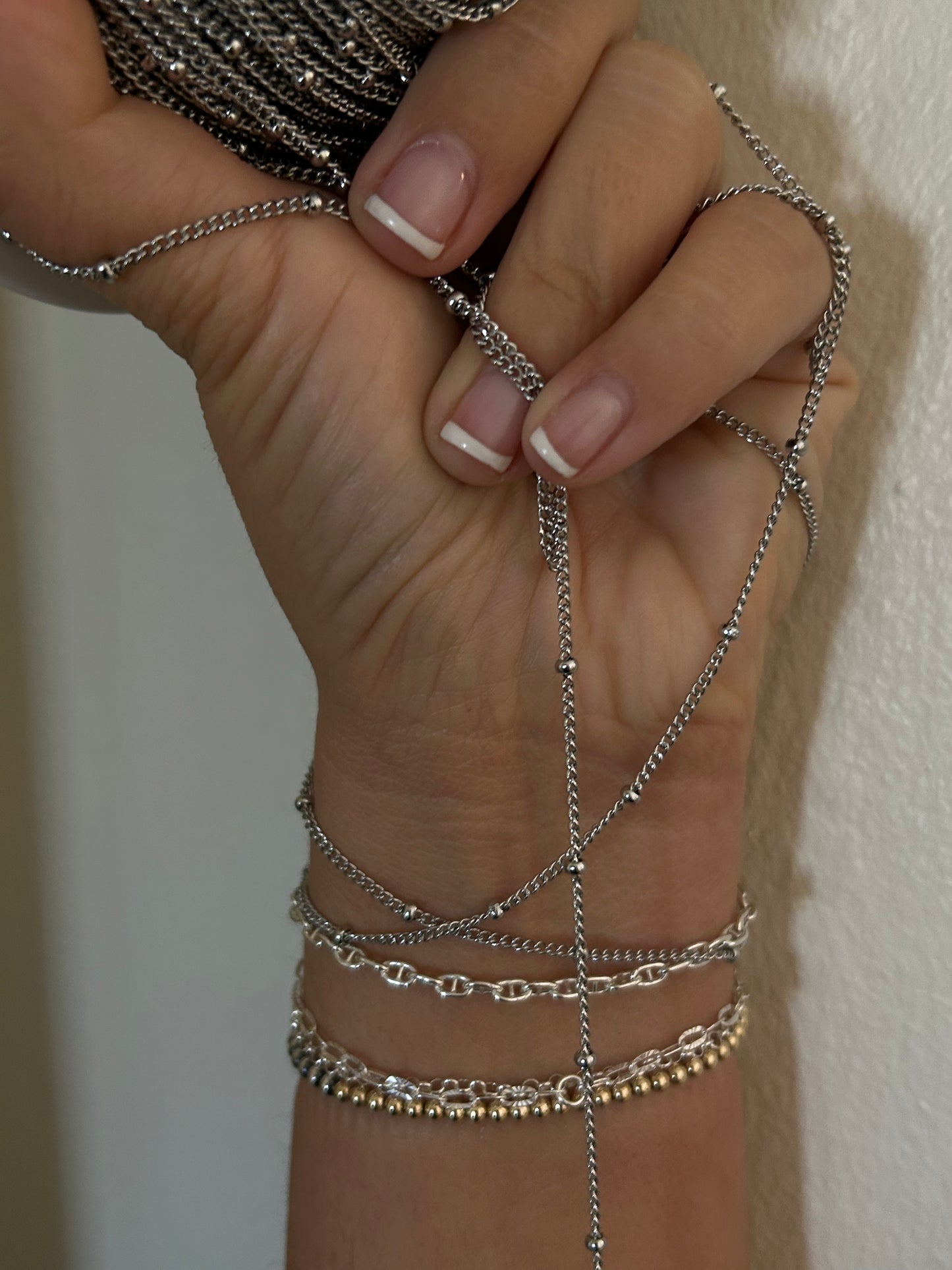 Stainless Steel PVD Coated Double Bead Chain
